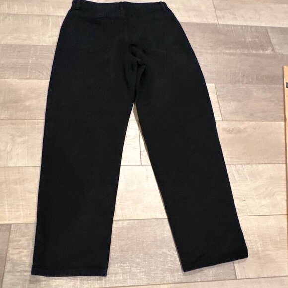 PRETTY LITTLE THINGS WOMENS SIZE 10 BLACK MOM JEANS - Picture 9 of 9